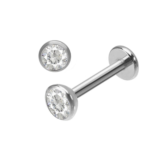 Titanium bordered stud