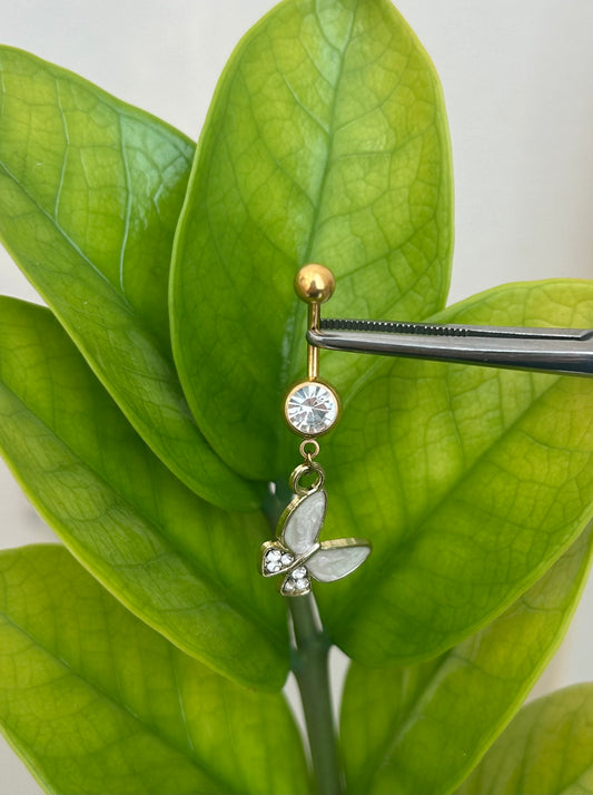 Golden Flutter Dangle