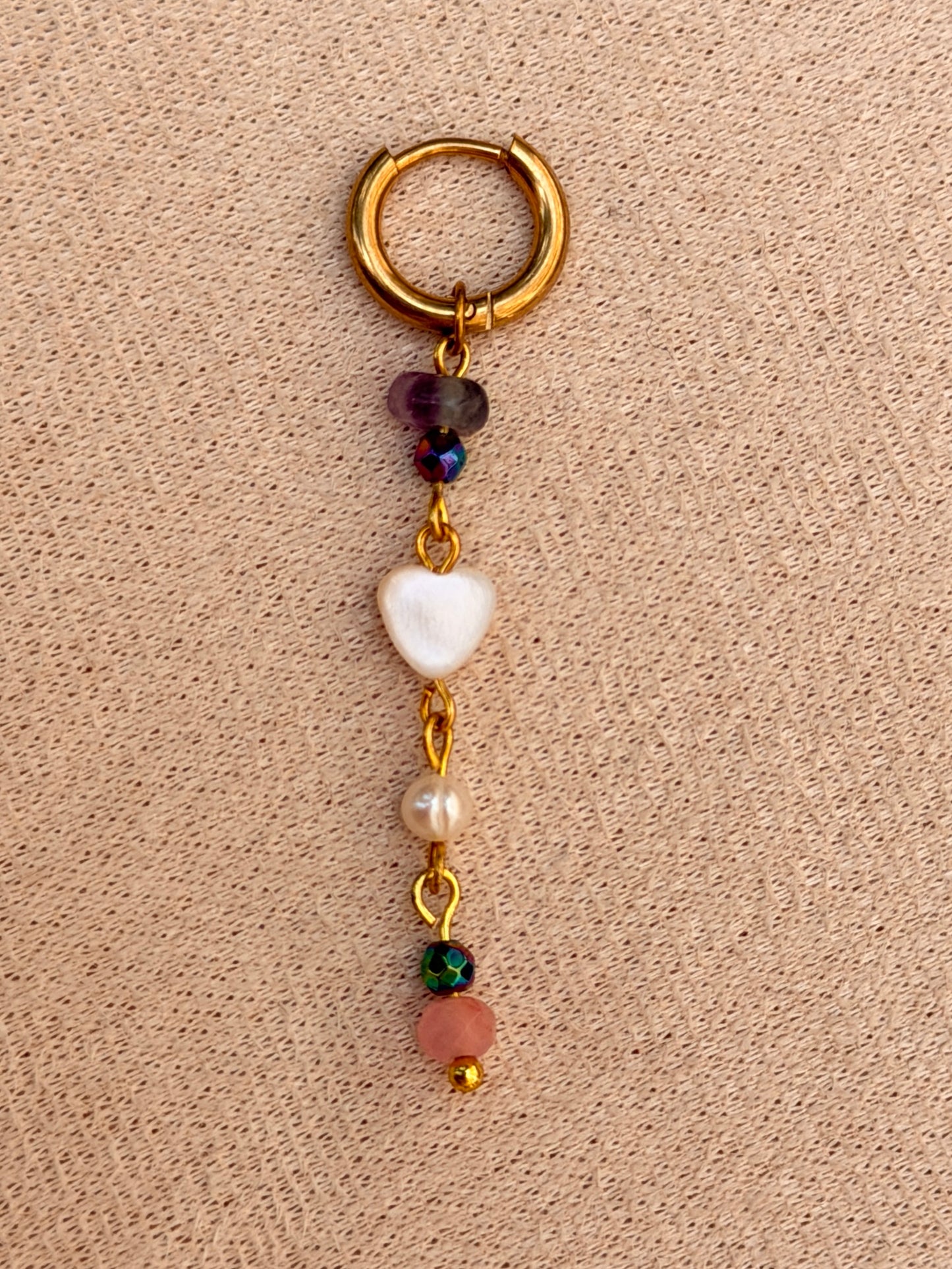 Amethyst heart