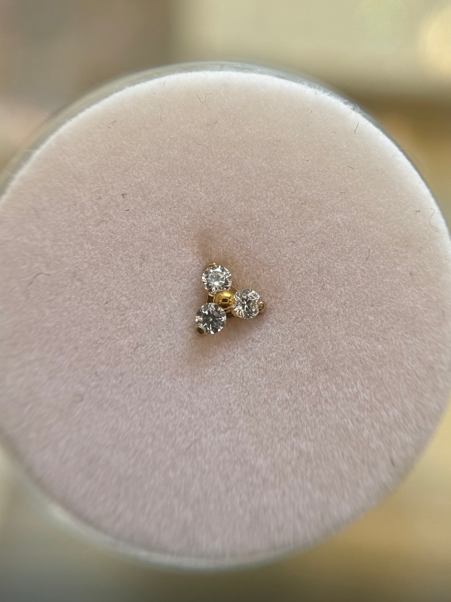 Trinity nose stud