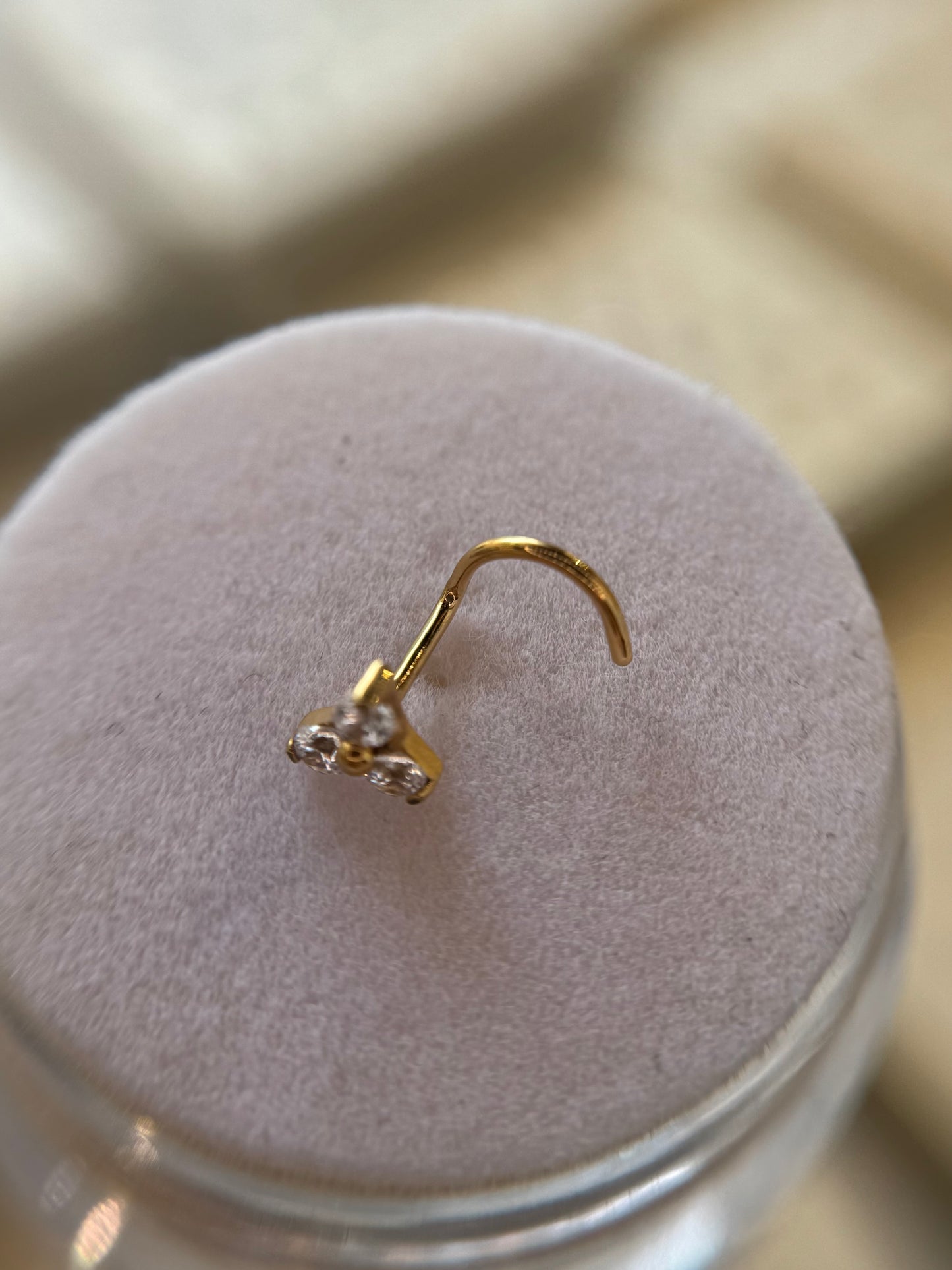 Trinity nose stud
