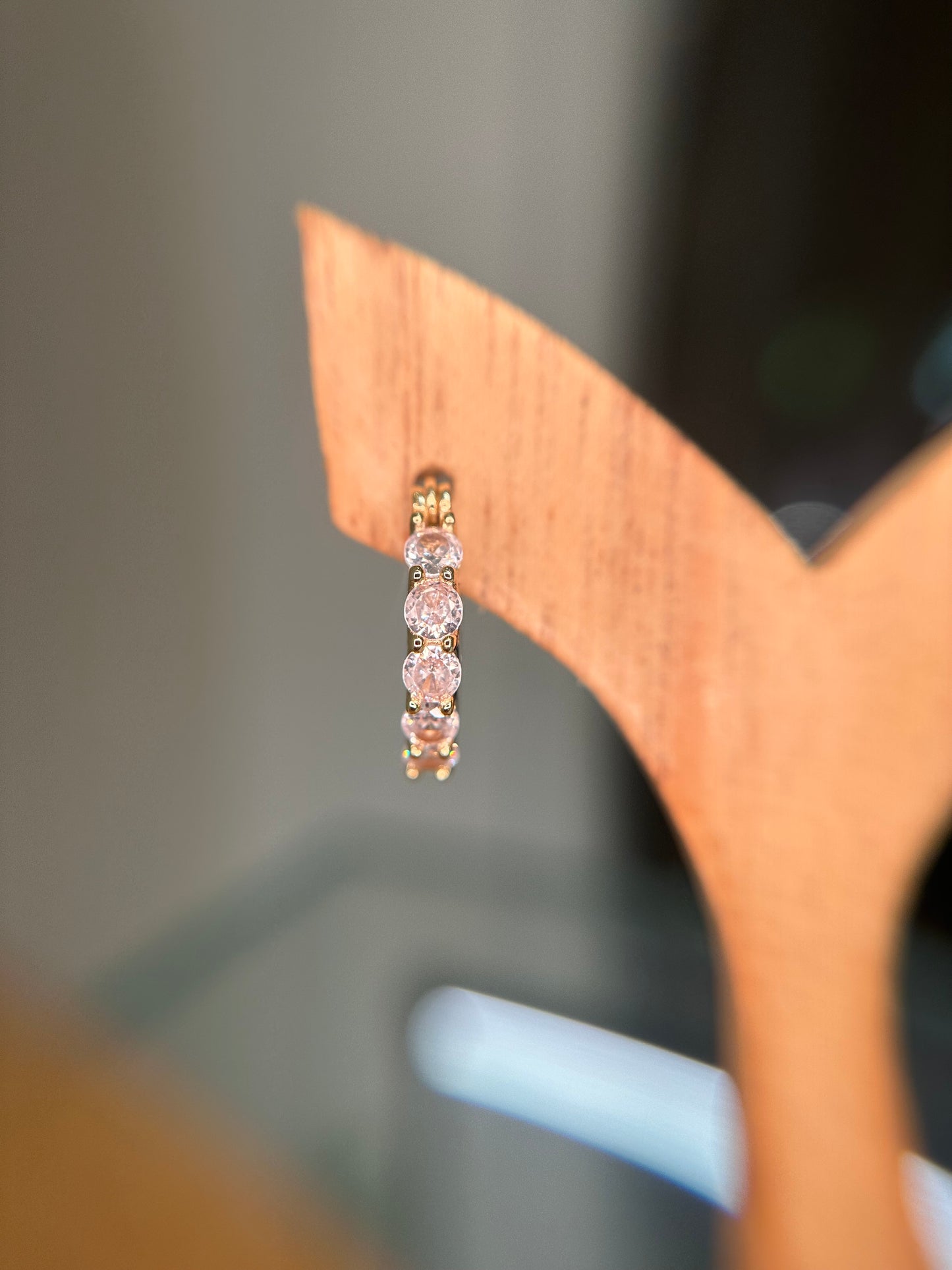 Crystal Hoops