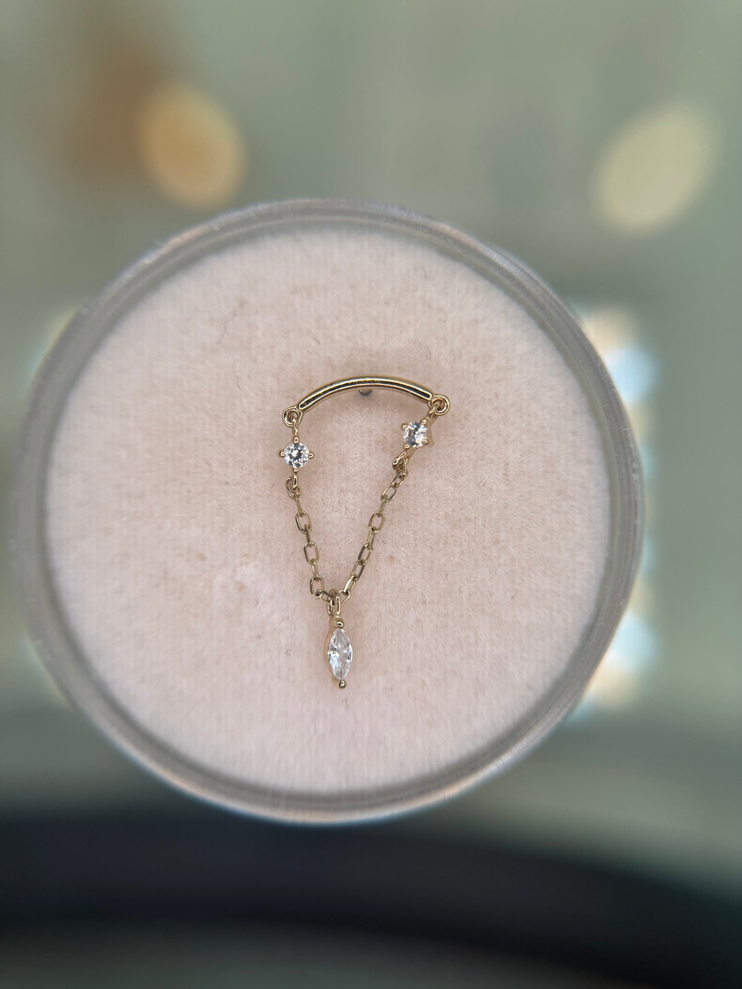 14k hidden helix Zuri