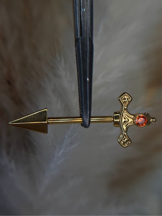 Sword Nipple bar