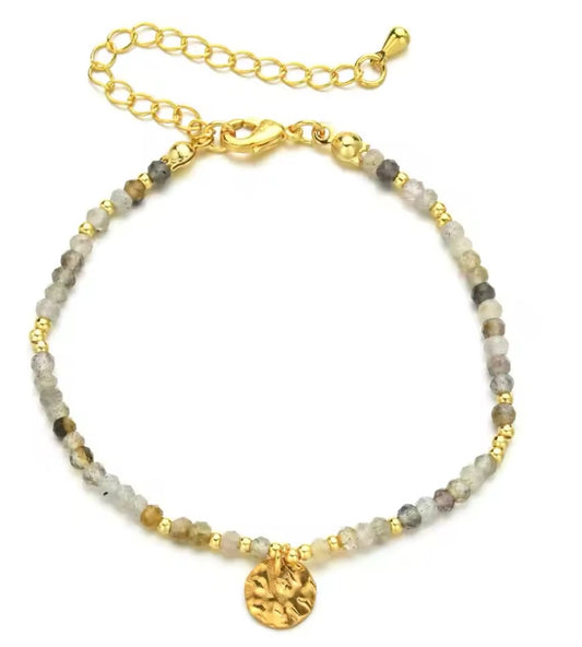 Hammered beads