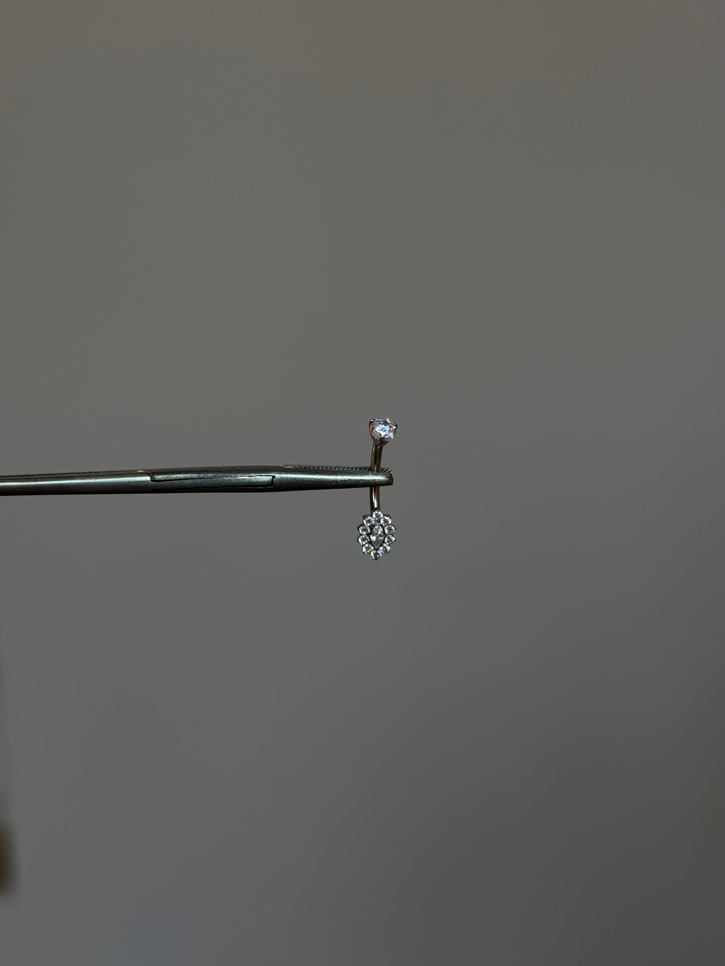 Flower titanium belly