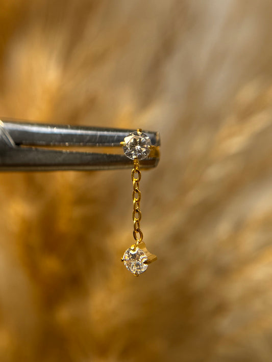 Stud Chain dangle