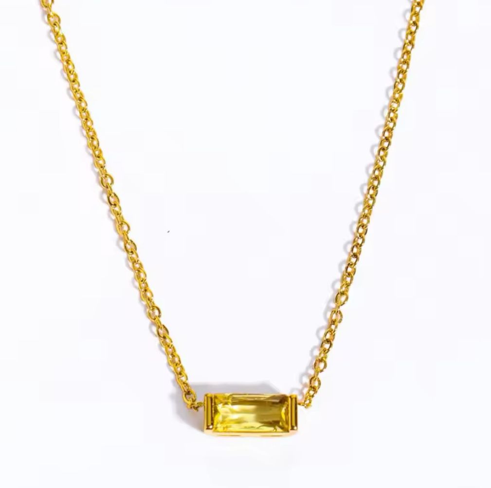 November Stone Necklace