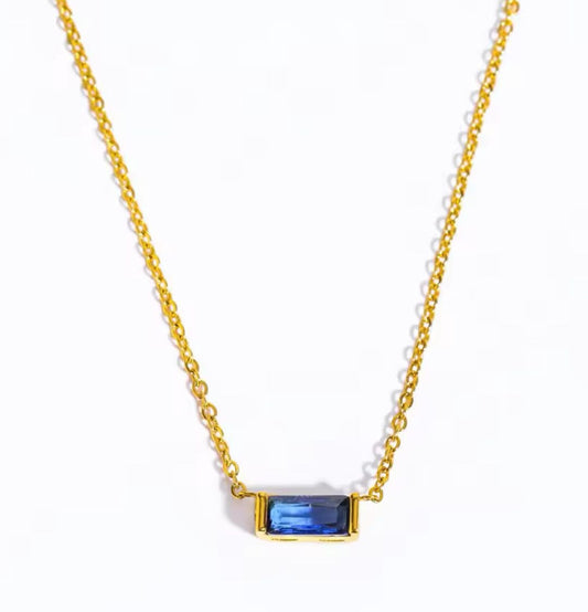 June Stone Necklace