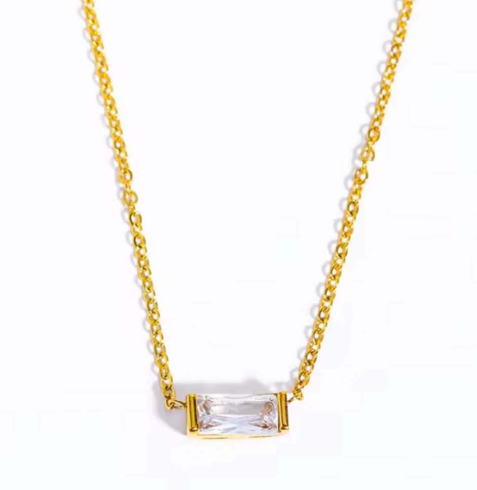 April Stone Necklace