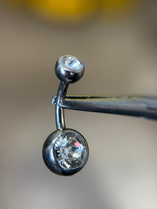 Flat Top Basic titanium belly