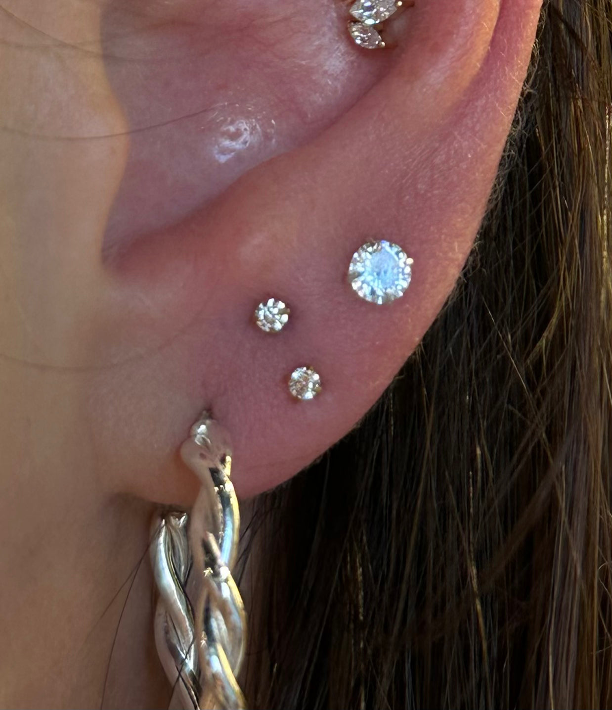 CZ 2mm Stud