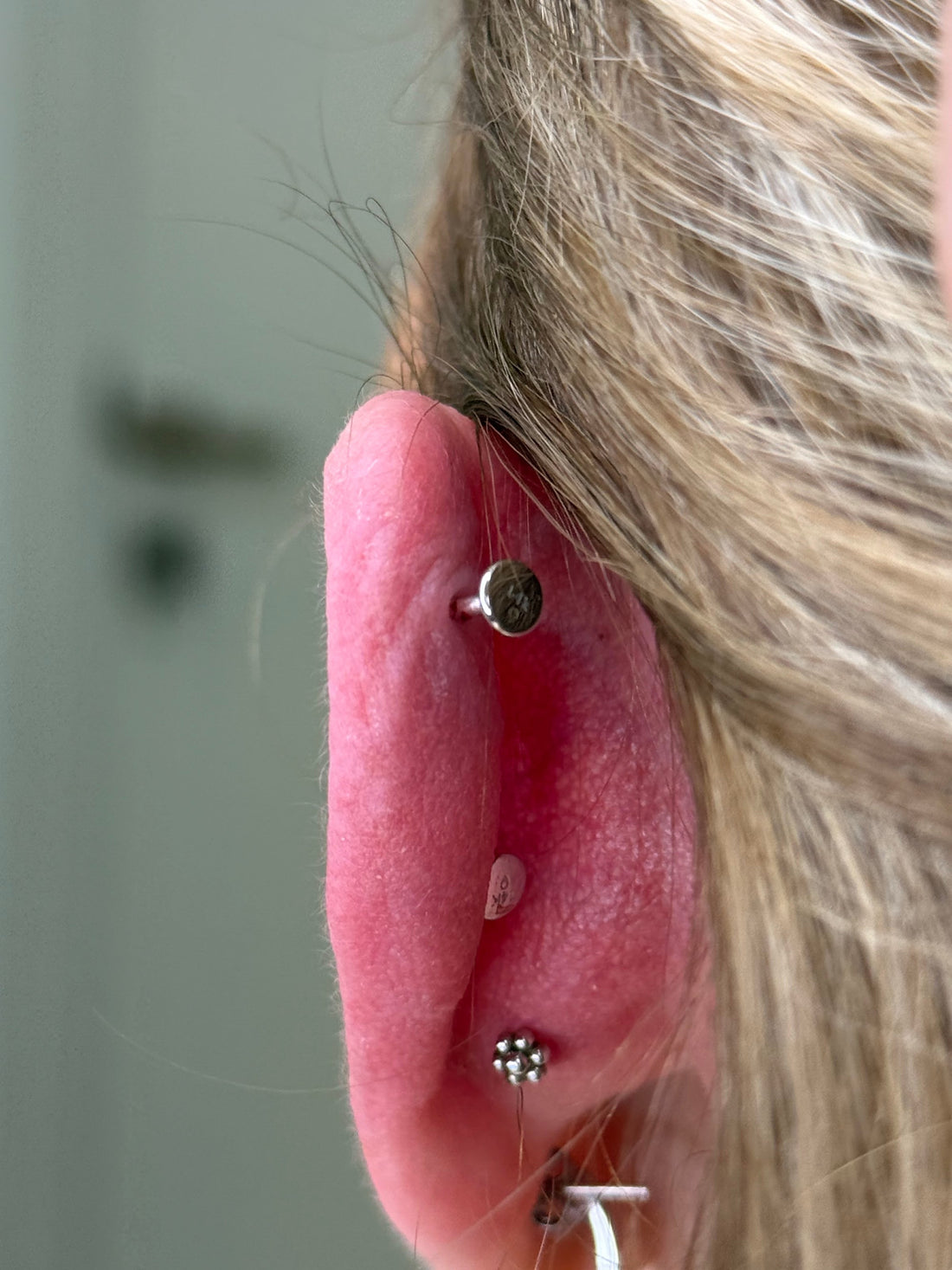 Piercing jewelry after a professional downsize