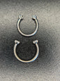 CZ horseshoe Titanium
