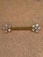 Flower Nipple Bar