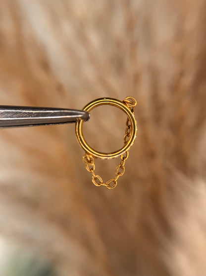 Radiant Chain Hoop