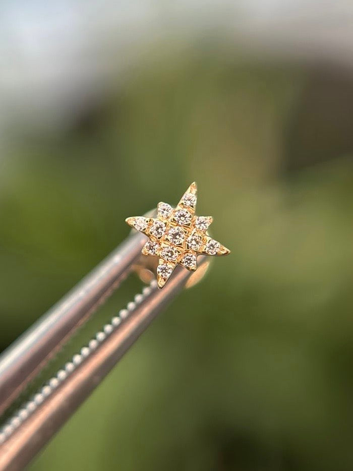 14k Spark Star