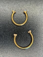 CZ horseshoe Titanium