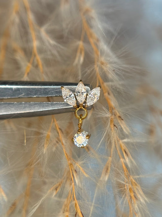 Mini Crown Dangle
