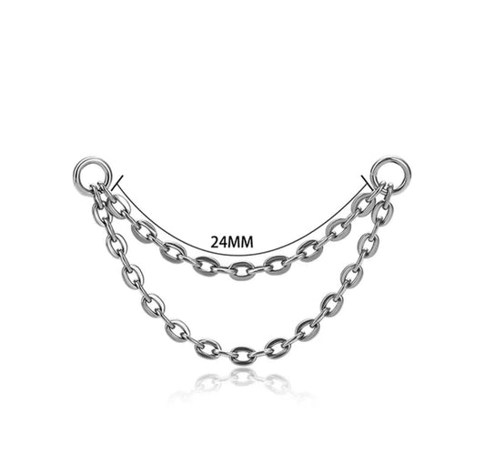 24mm Chain titanium