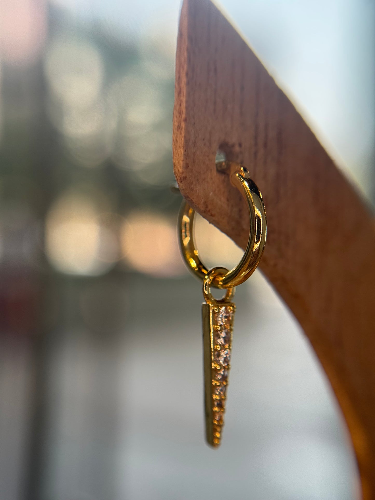 Spike Drop Hoop
