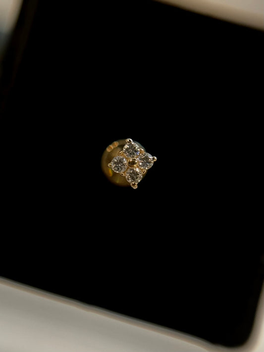 14k Narcissus Flower