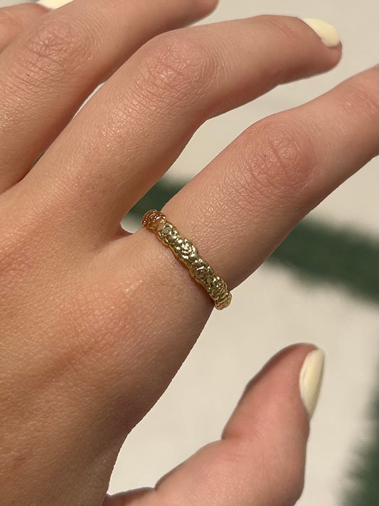 Rose Pattern ring
