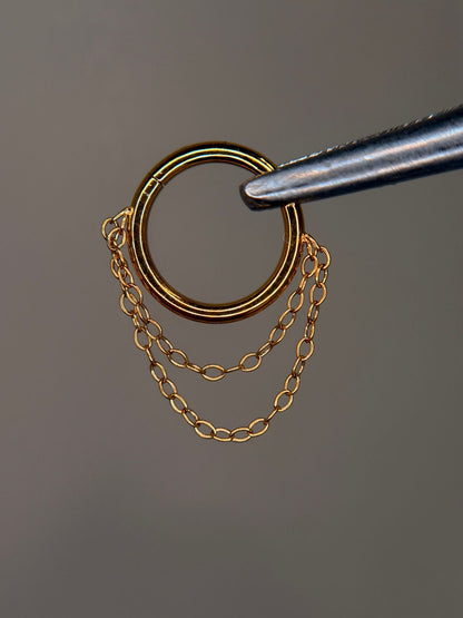 Double chain hoop