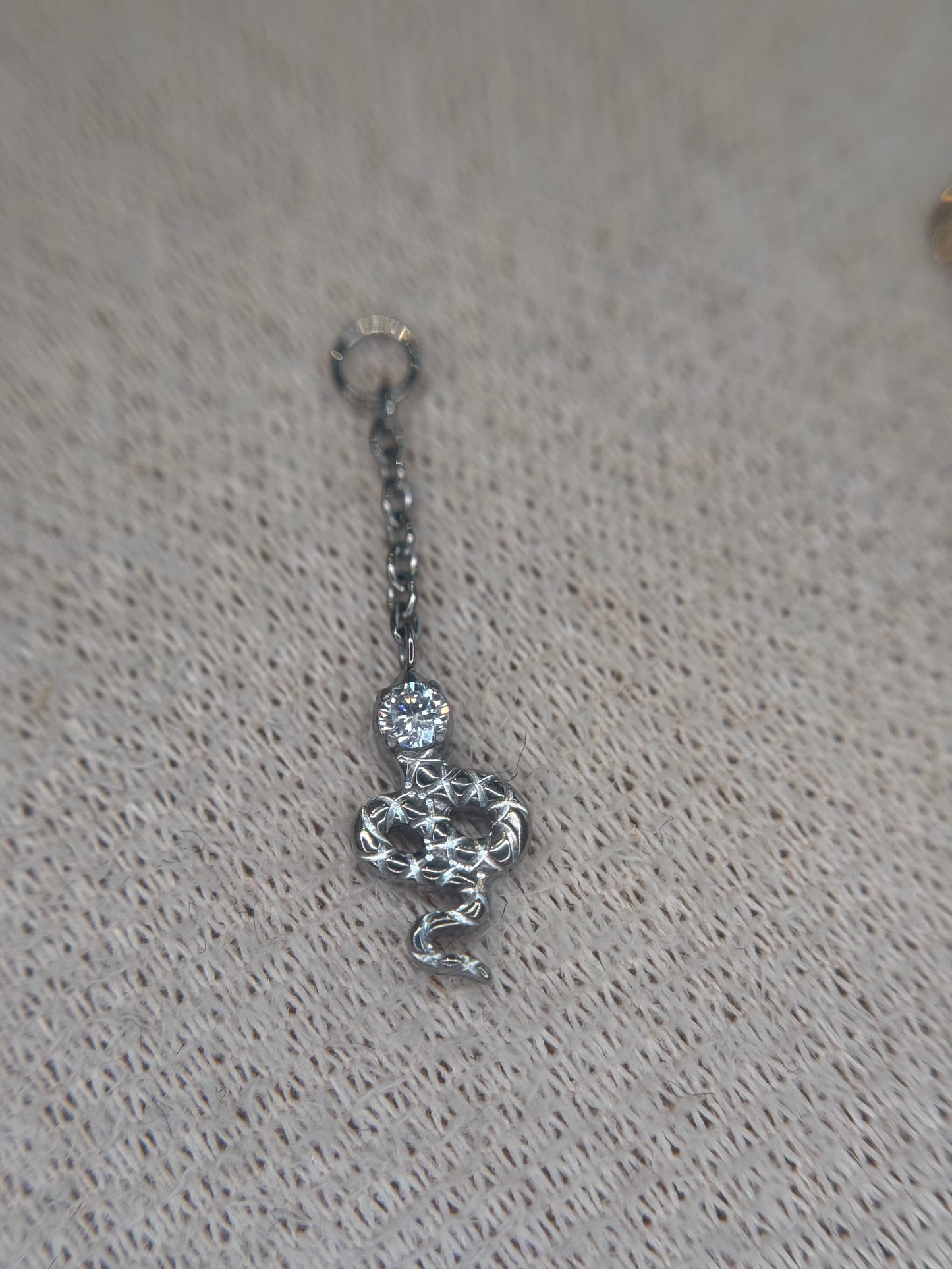 Snake Chain Charm