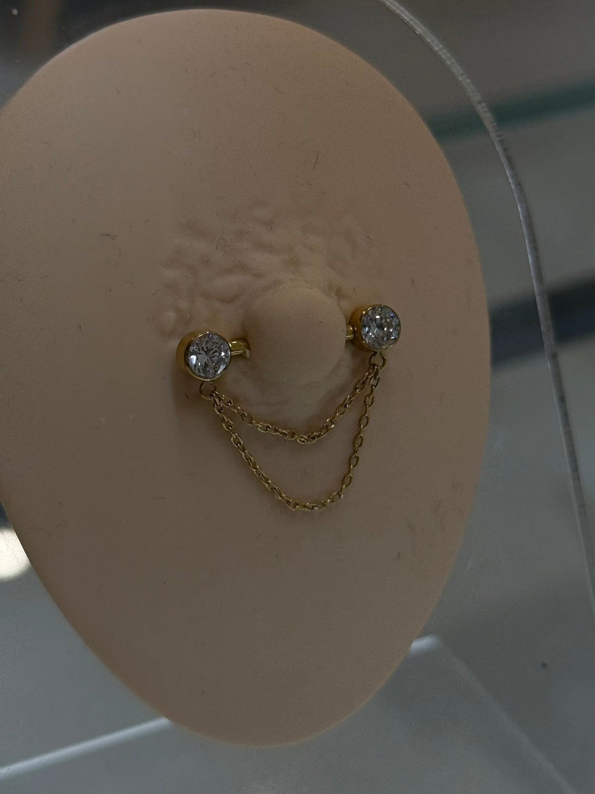 Double Chain Nipple Bar