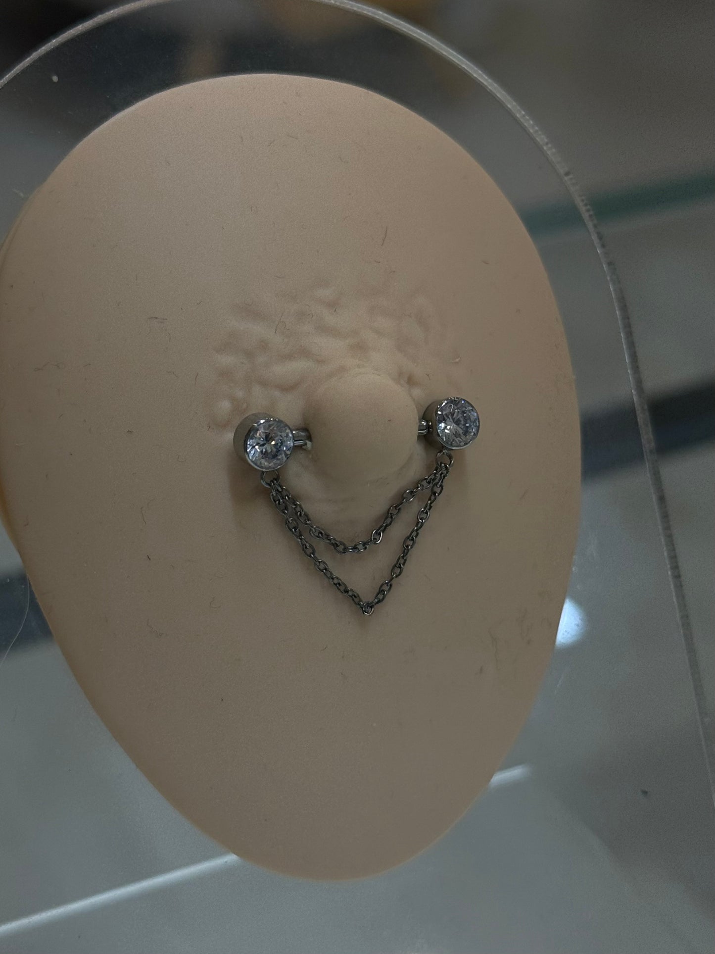 Double Chain Nipple Bar