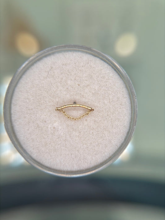 14K Hidden helix plain