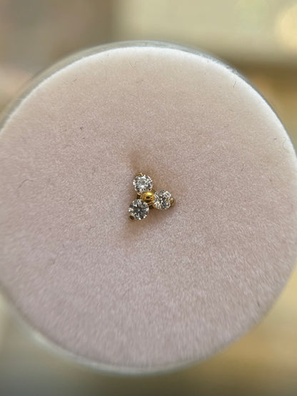 Trinity nose stud
