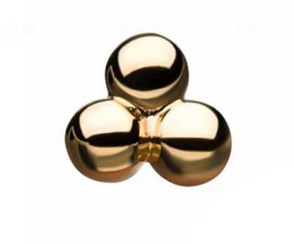 14k Ball Trinity Small