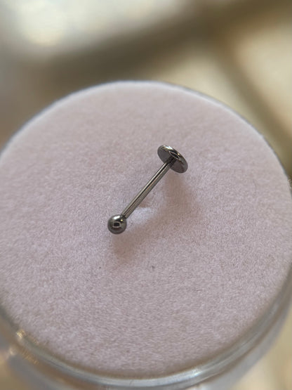 Plain ball nose stud