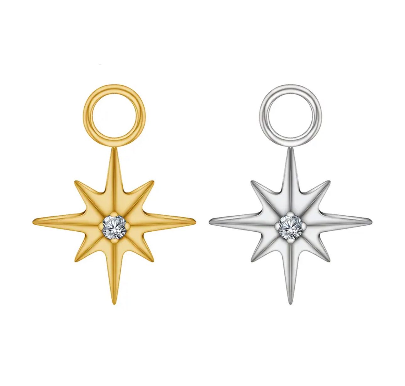 Plain star charm