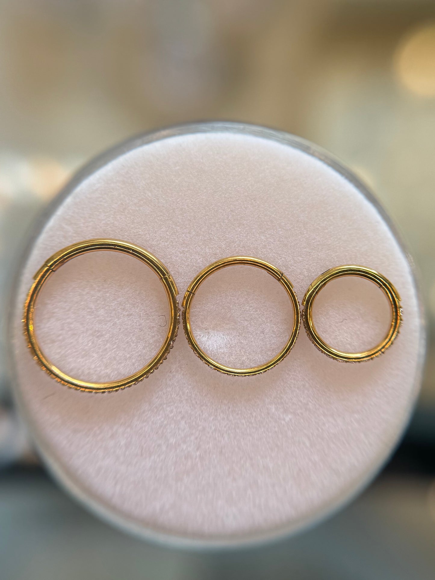 Radiant nose ring