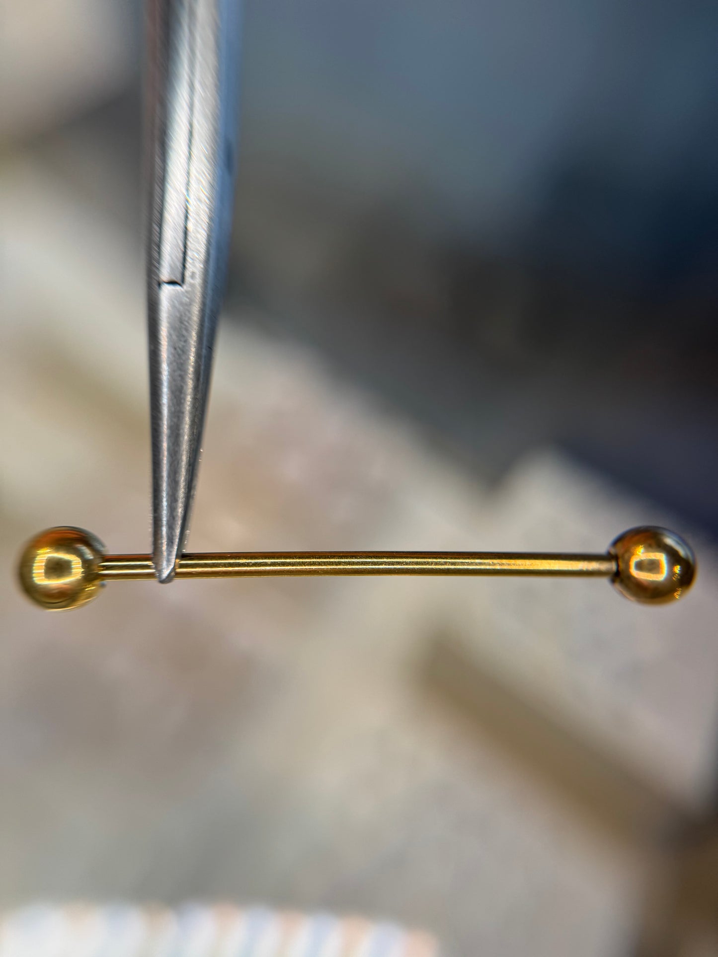 Plain industrial bar