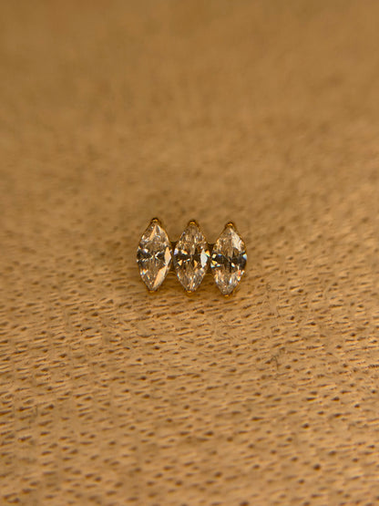 Triple Zuri Stud