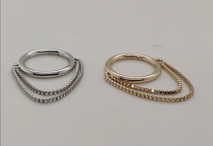 14k Snake chain