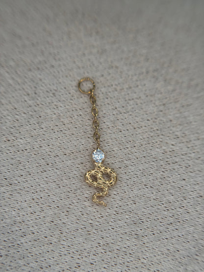 Snake Chain Charm