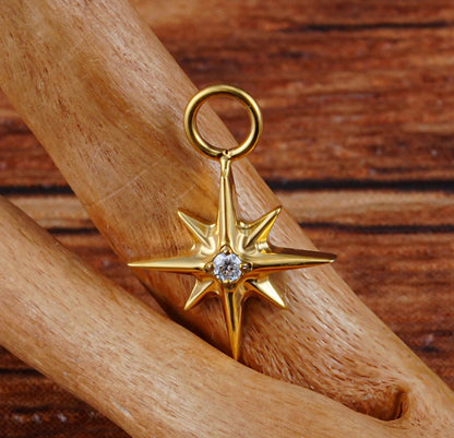 Plain star charm