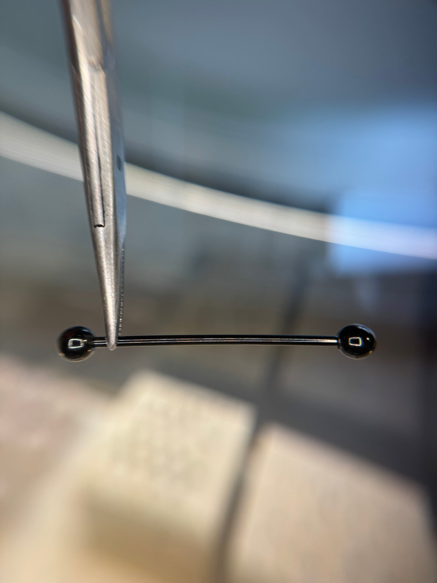 Plain industrial bar