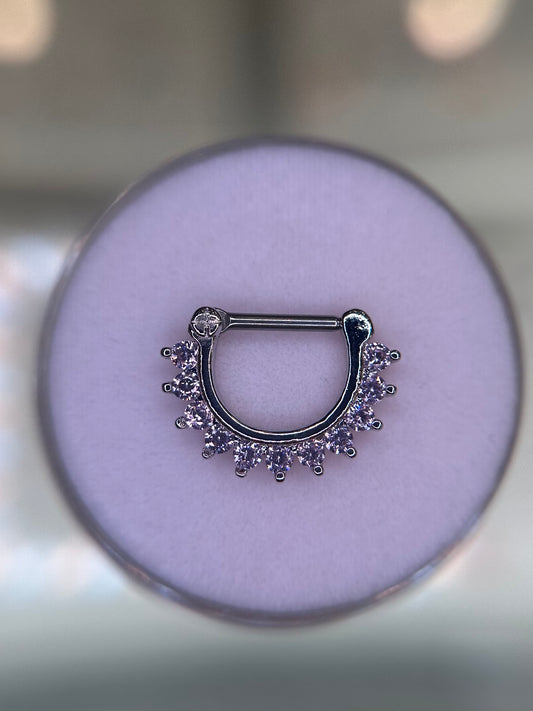Blush Pink Hoop