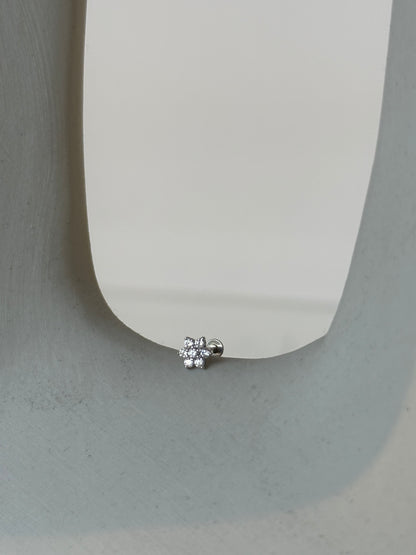 14k Amaryllis lab grown diamond