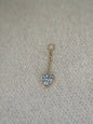 Heart Stone Charm