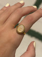 Marble Framed ring