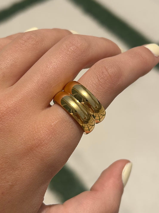 Double Blob ring