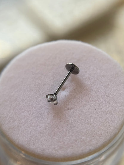Titanium nose stud