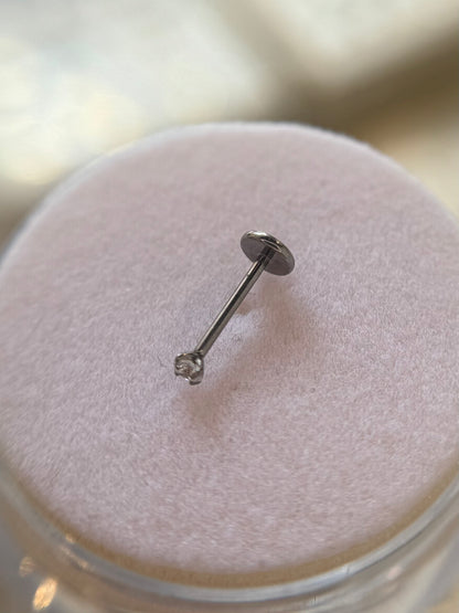 Titanium nose stud